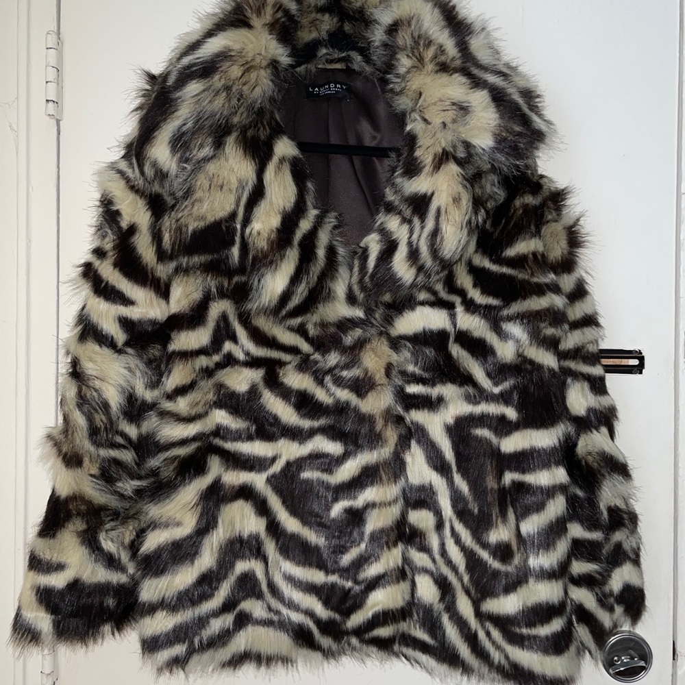 Laundry by Shelli Segal Fur Coat